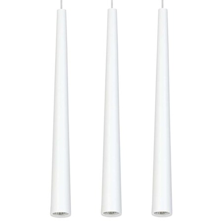 Loftowa LAMPA wisząca QUBECK 5404 Nowodvorski tuba OPRAWA zwis metalowa biała