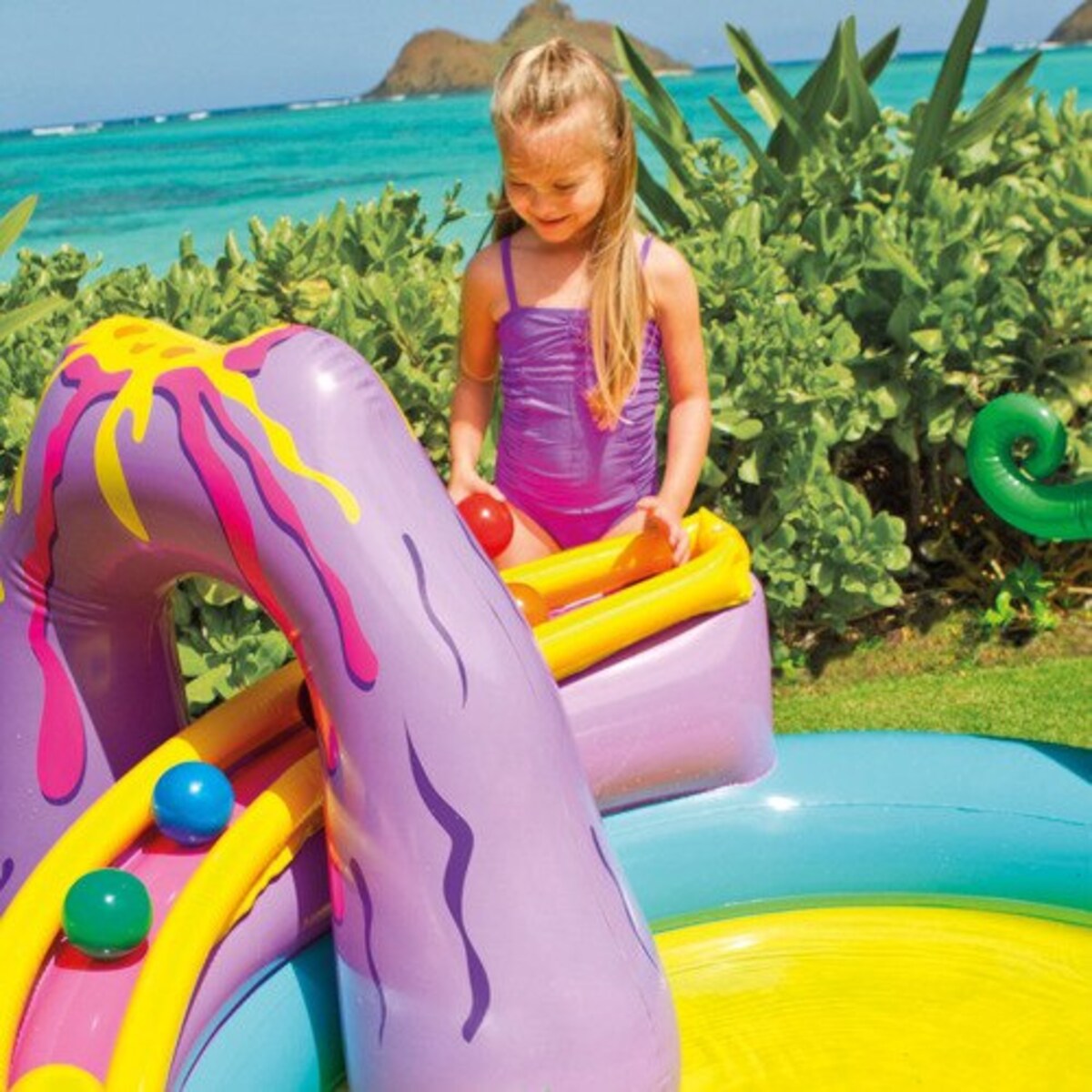 Basen dmuchany dla dzieci DINOLAND, INTEX