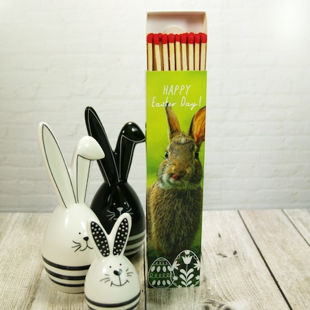 Zapałki ekstra długie "Zajączek wielkanocny"