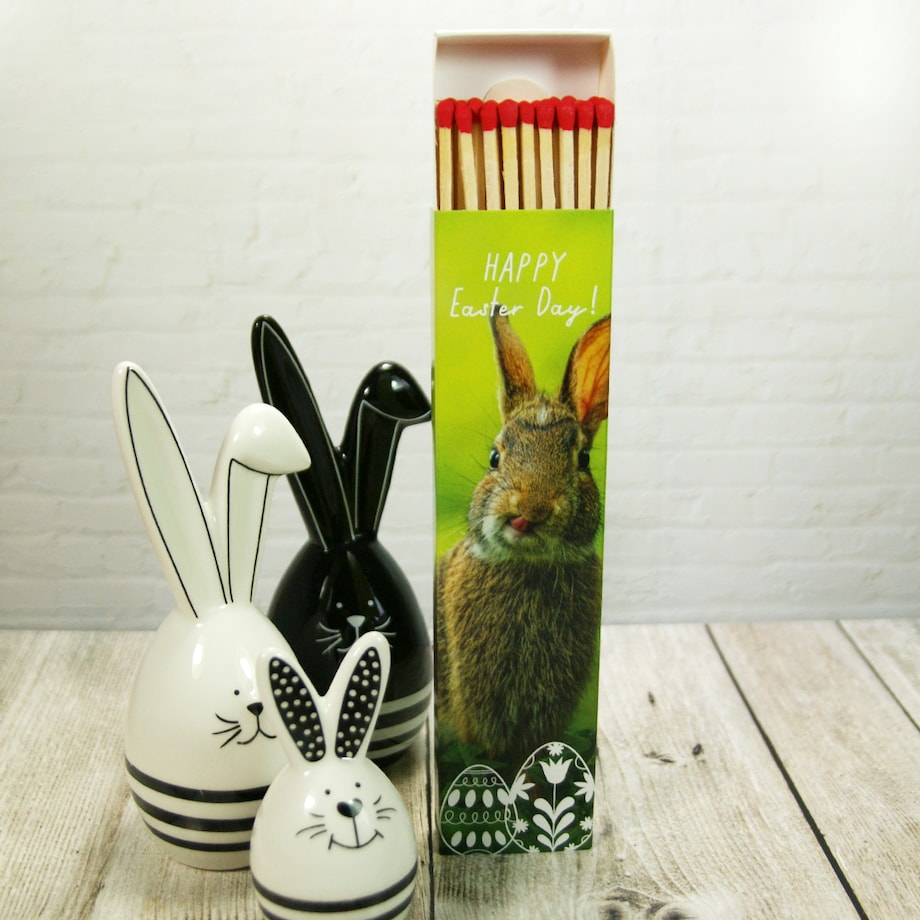 Zapałki ekstra długie "Zajączek wielkanocny"