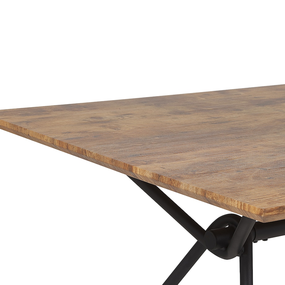Stół do jadalni AMSTERDAM Ciemnobrązowy 160 cm 90 cm