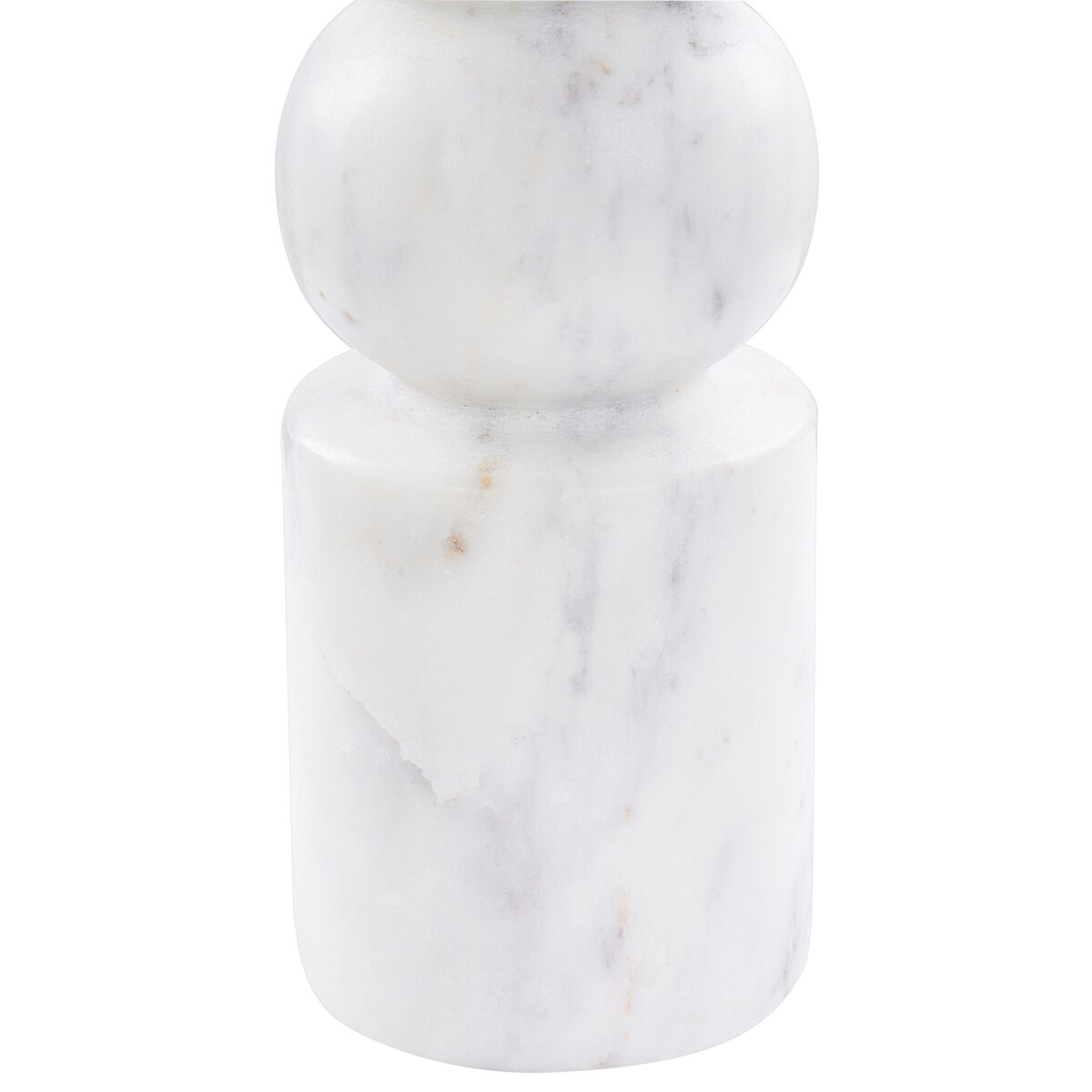 Świecznik marmurowy biały IOANNINA