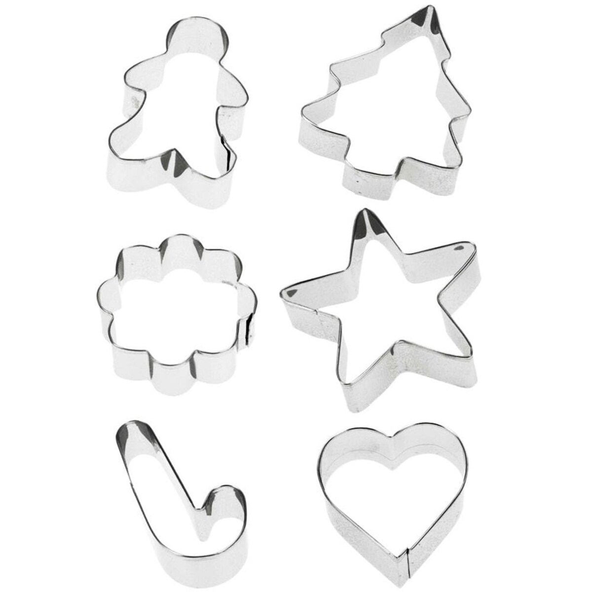 Wykrawacz Cukierniczy Stalowy Foremki do Ciastek Pierników Święta Zestaw