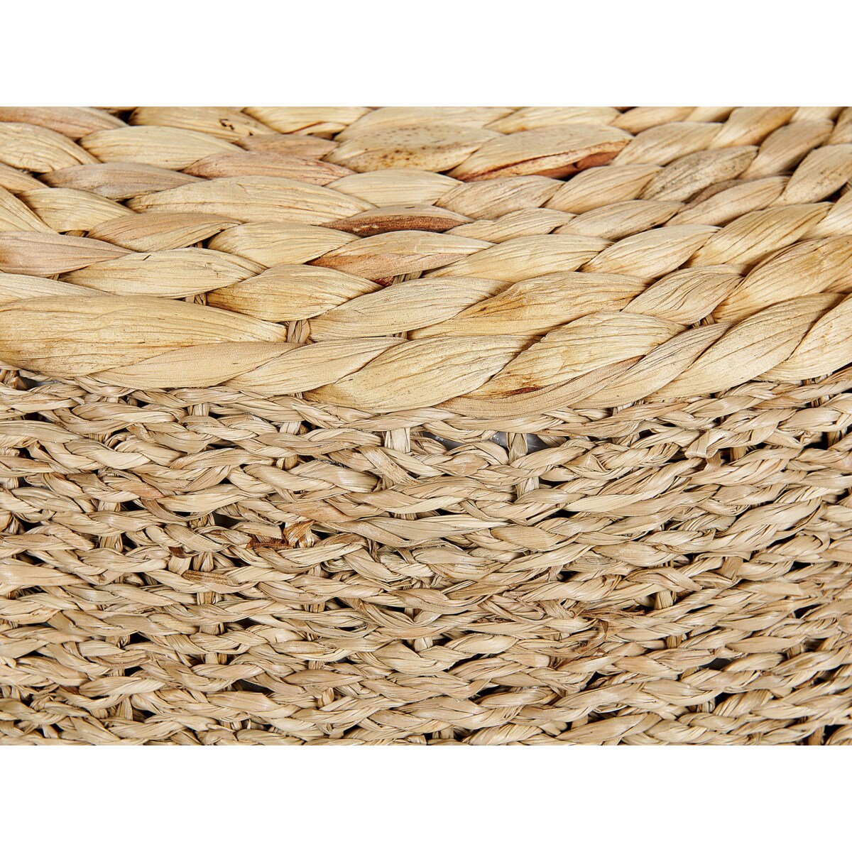 Puf pleciony 40 cm jasny HAIPHONG