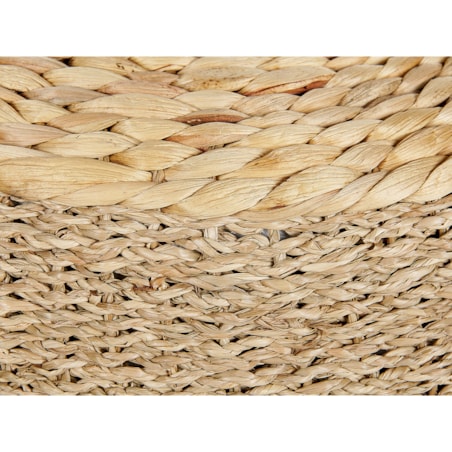 Puf pleciony 40 cm jasny HAIPHONG