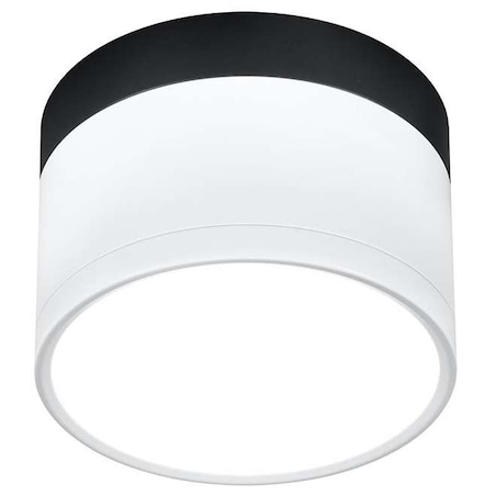 Plafon LAMPA sufitowa 2273631 Candellux okrągła OPRAWA metalowa LED 9W 4000K downlight biały czarny