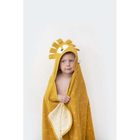 Ręcznik Kąpielowy z Kapturem 75 x 75 cm - Lew