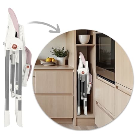 Krzesełko do karmienia z bujaczkiem leżaczkiem 3w1 Nukido