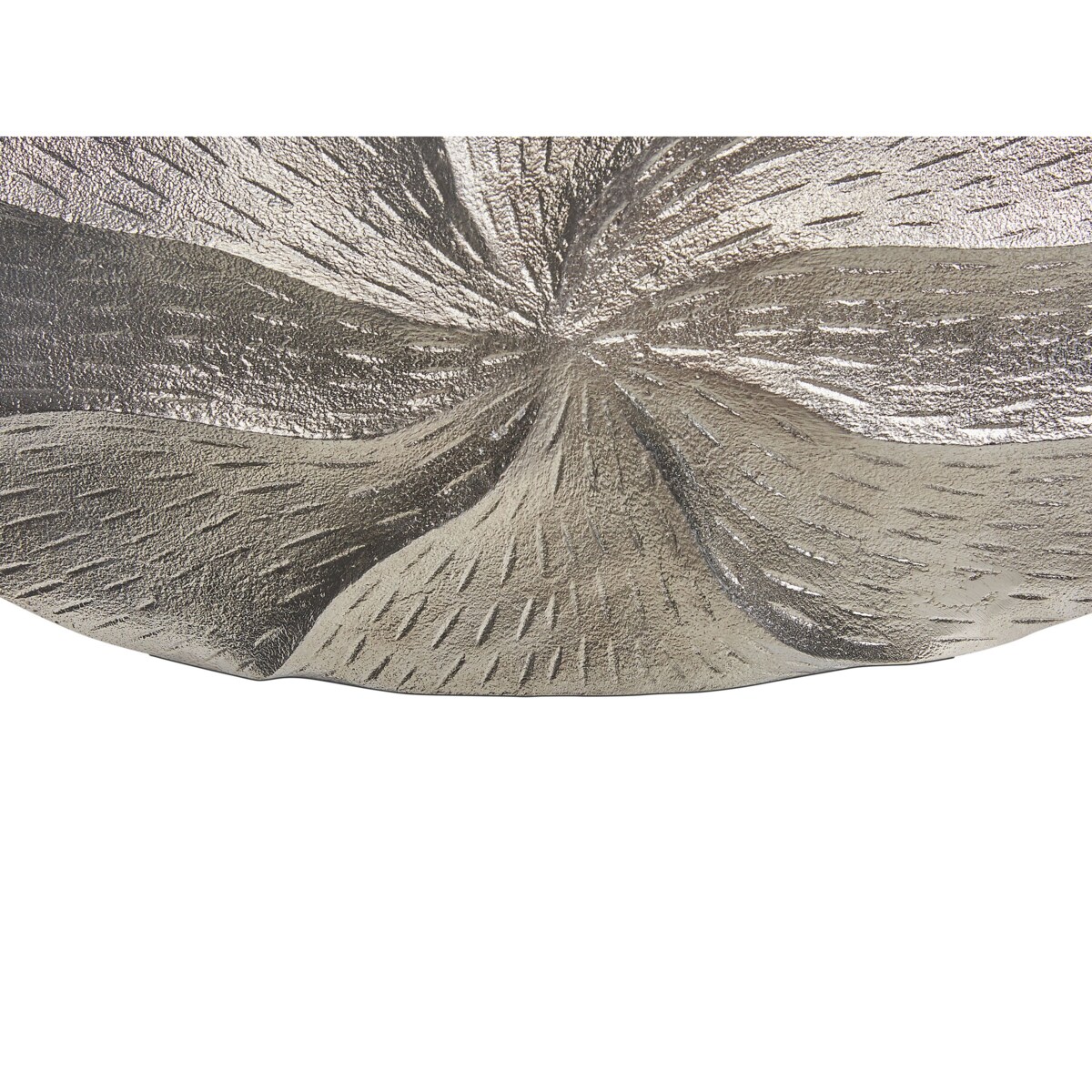 Wazon na kwiaty metalowy srebrny URGENCH