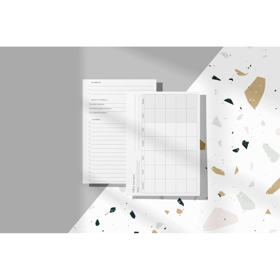 Wkład – Planner miesięczny