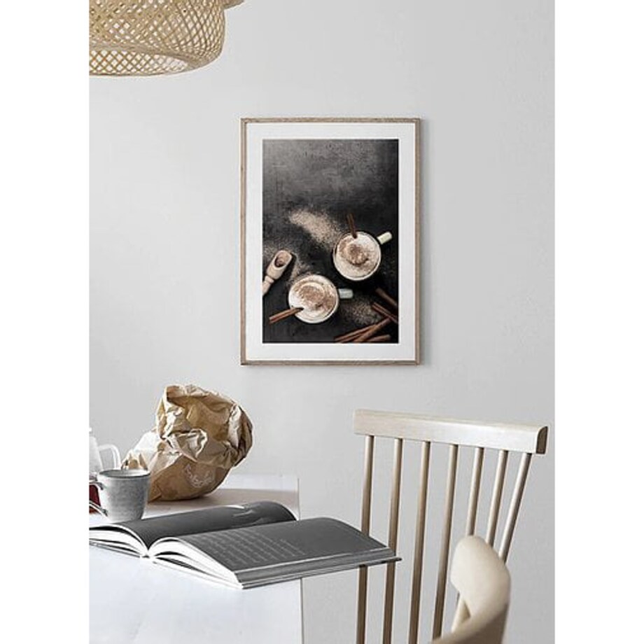 Poster Story, Plakat, Obraz - Kawa z Cynamonem, wymiary 60 x 84 cm