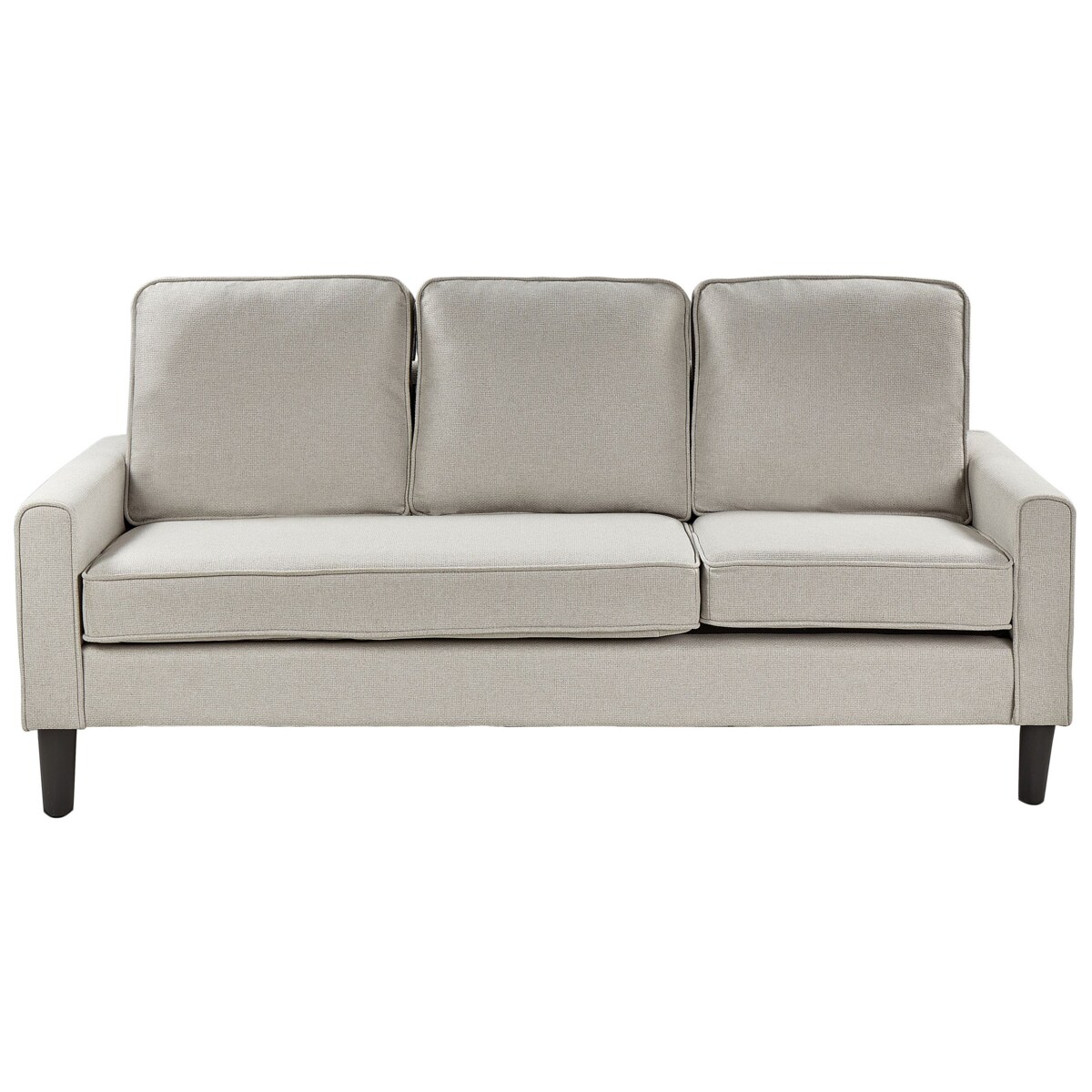 Sofa 3-osobowa z otomaną jasnobeżowa AVESTA