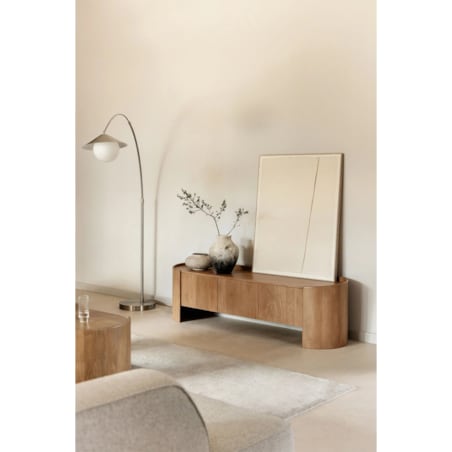 Szafka RTV 175x50 cm z drewna mango Sidney