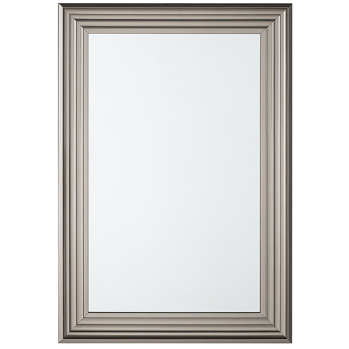 Lustro ścienne CHATAIN 61 cm 91 cm Srebrny