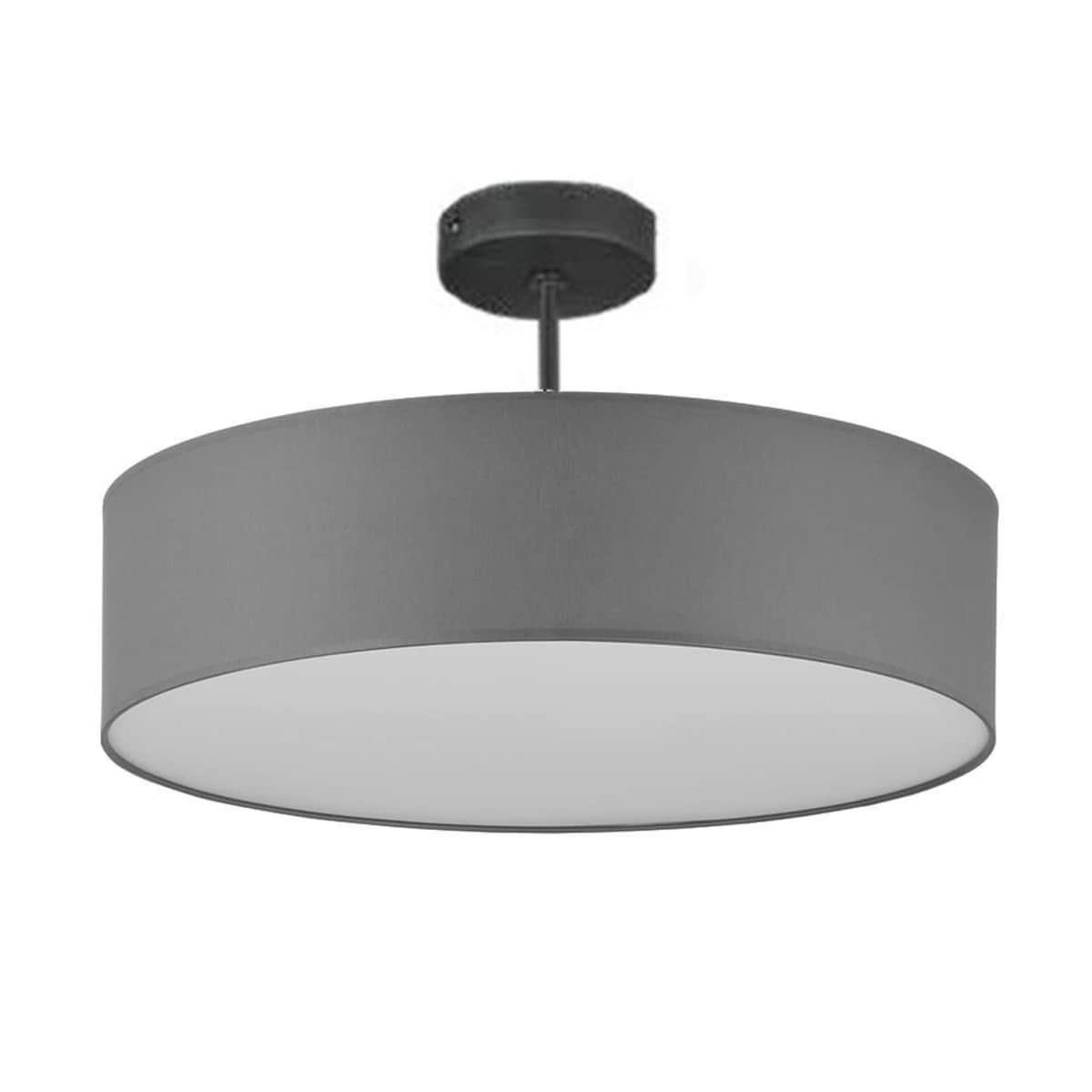 Lampa sufitowa TK Lighting RONDO GRAPHITE 600 4239 grafitowa 4xE27 60 cm plafon do salonu i sypialni