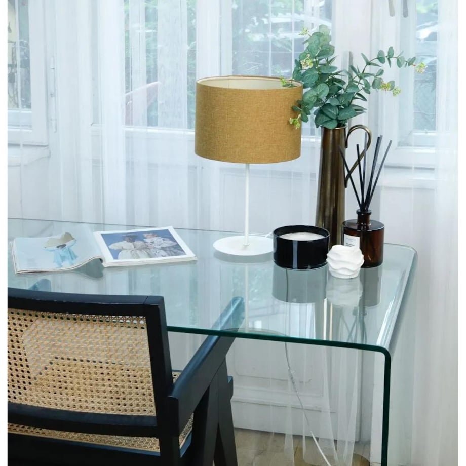 Lampa stołowa ERUTAN III żółta