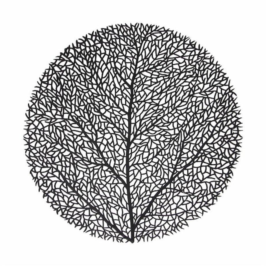 KORA PODKŁADKA CZARNA 38 CM