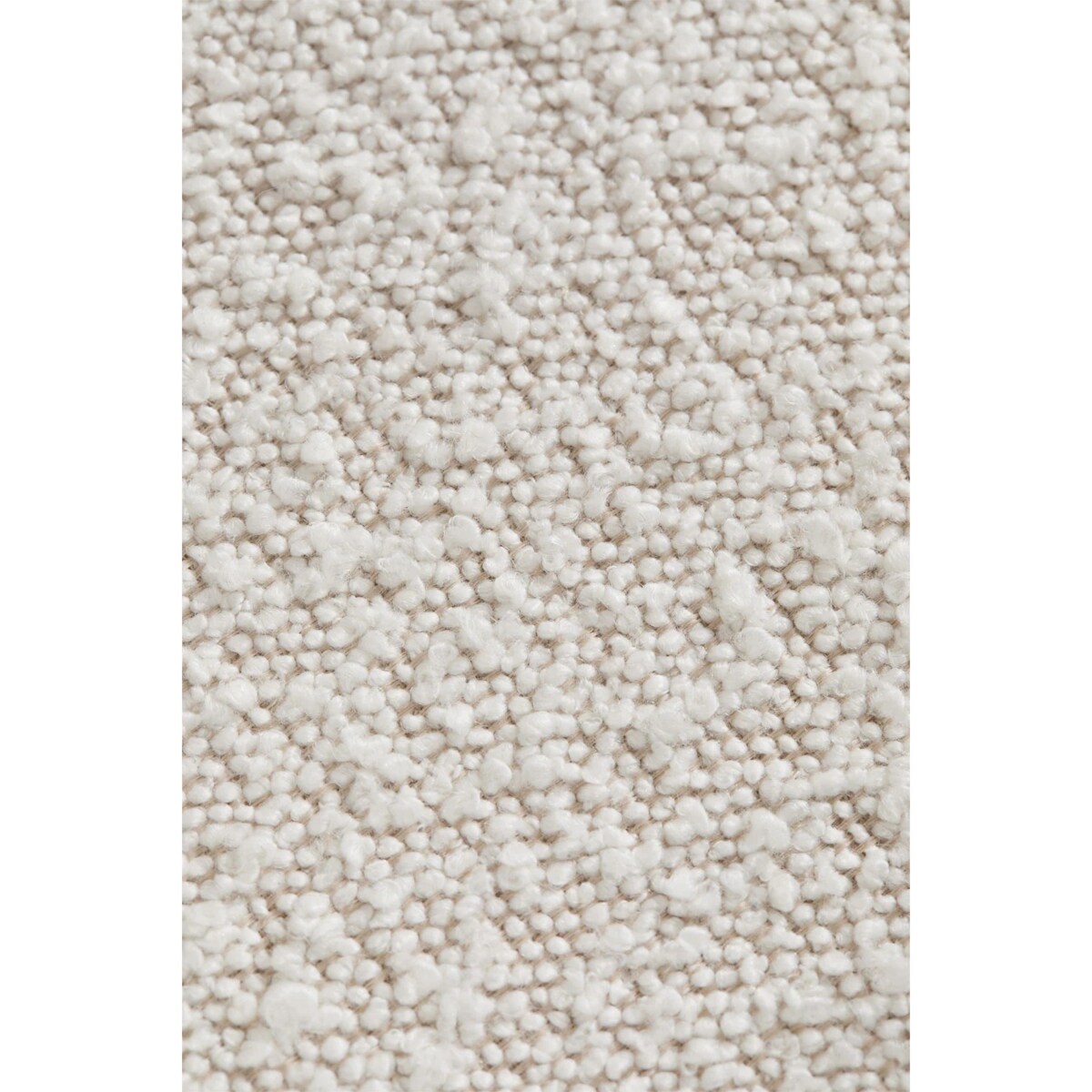 Krzesło dla dzieci z tkaniny bouclé, brudna biel, Gia Kids