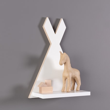 Półka Teepee 30x14x42cm, 30 x 14 x 42 cm