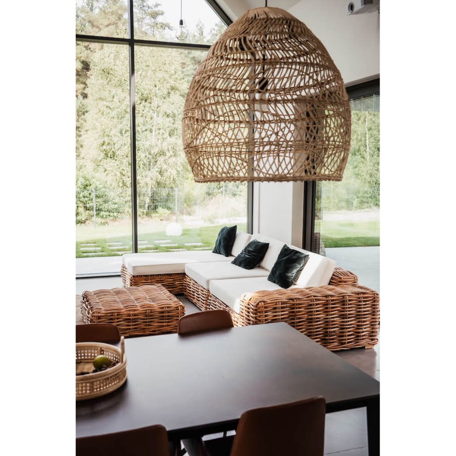 Lampa wisząca Cezar XL naturalna Monnarita