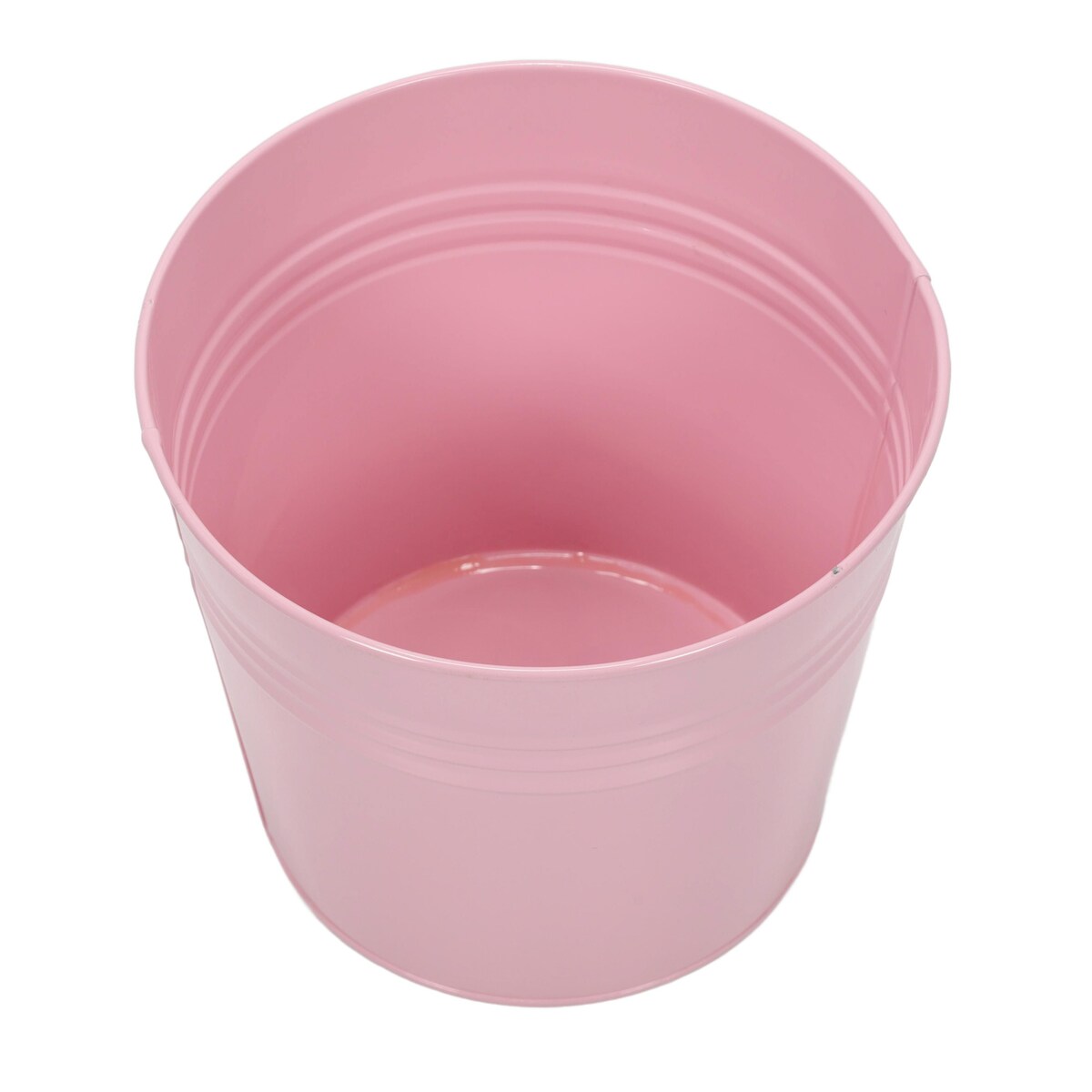 Cynkowa osłonka na doniczkę, 17 x 15 cm