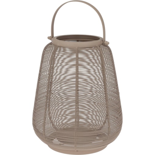 Lampion metalowy z uchwytem, 16 x 19 cm