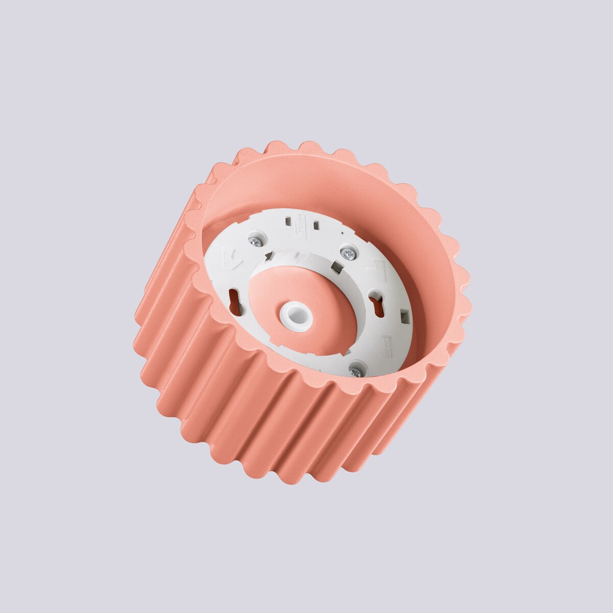 Plafon AURA 1 brzoskwiniowy Gx53