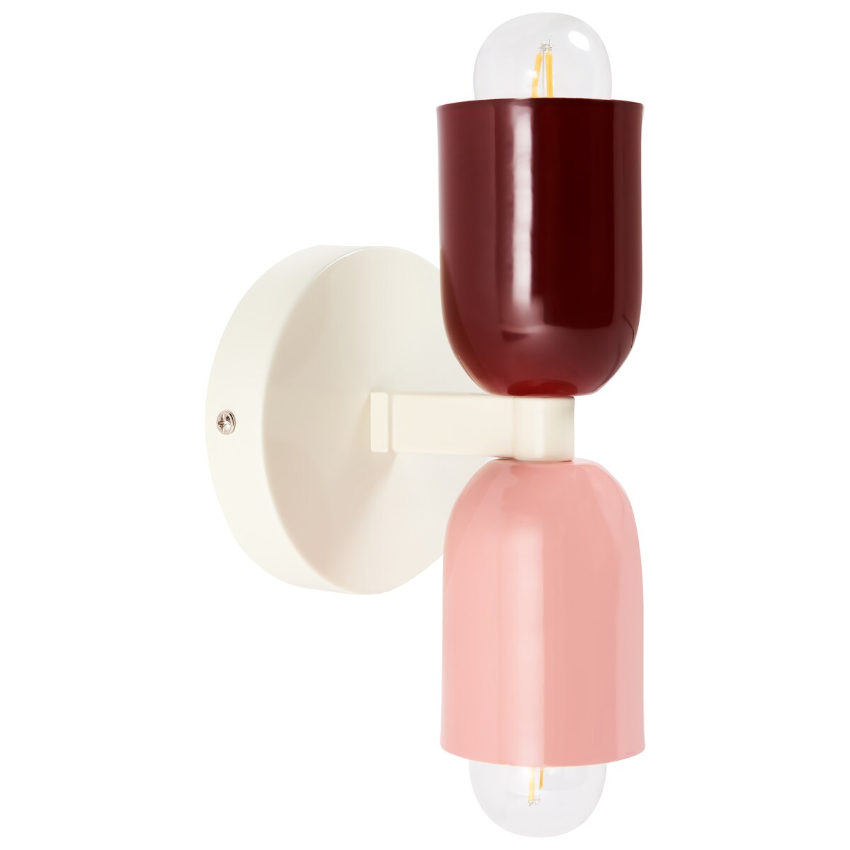Zestaw 2 lamp ściennych TOPI Metal Kolorowy
