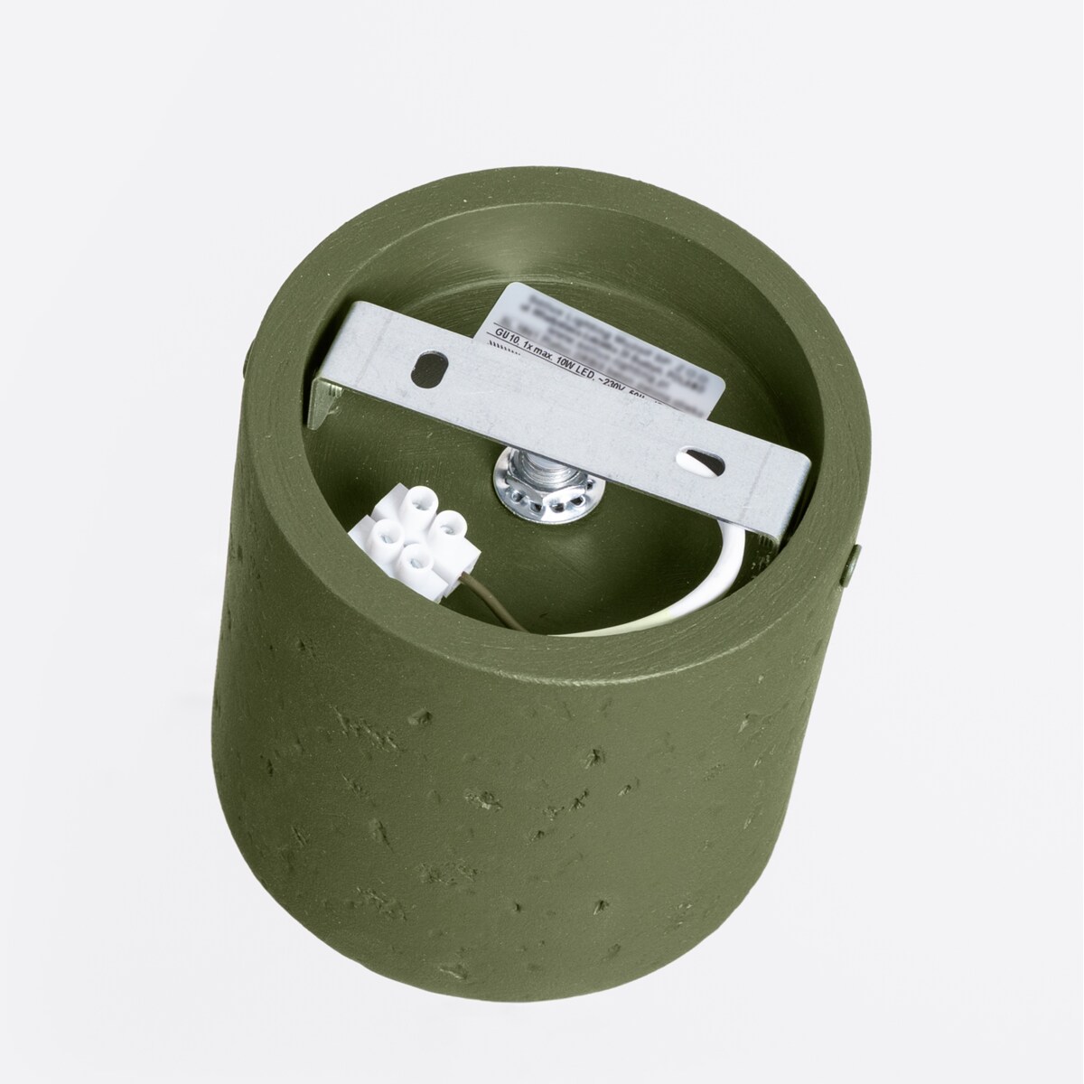 Plafon ORBIS beton zielona oliwka