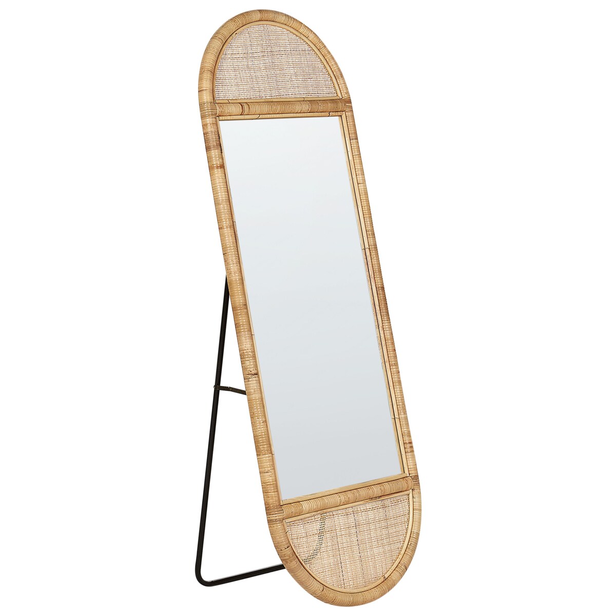 Lustro stojące 150 cm naturalne BARGES