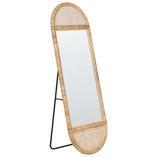 Lustro stojące 150 cm naturalne BARGES