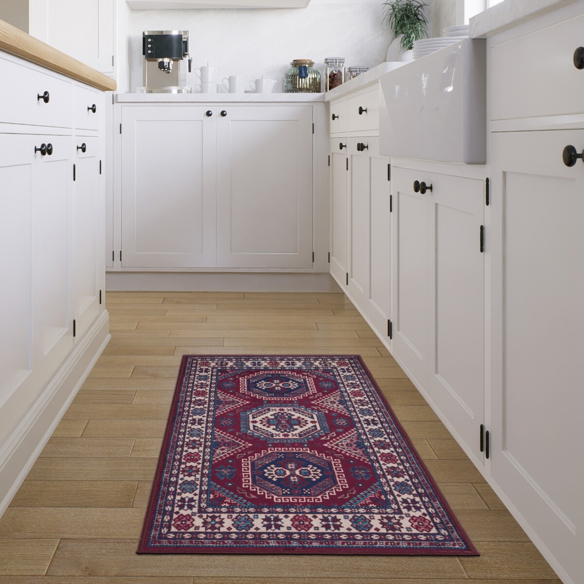 Dywan Klasyczny Sereno 60x100 cm Velvet Bordowy