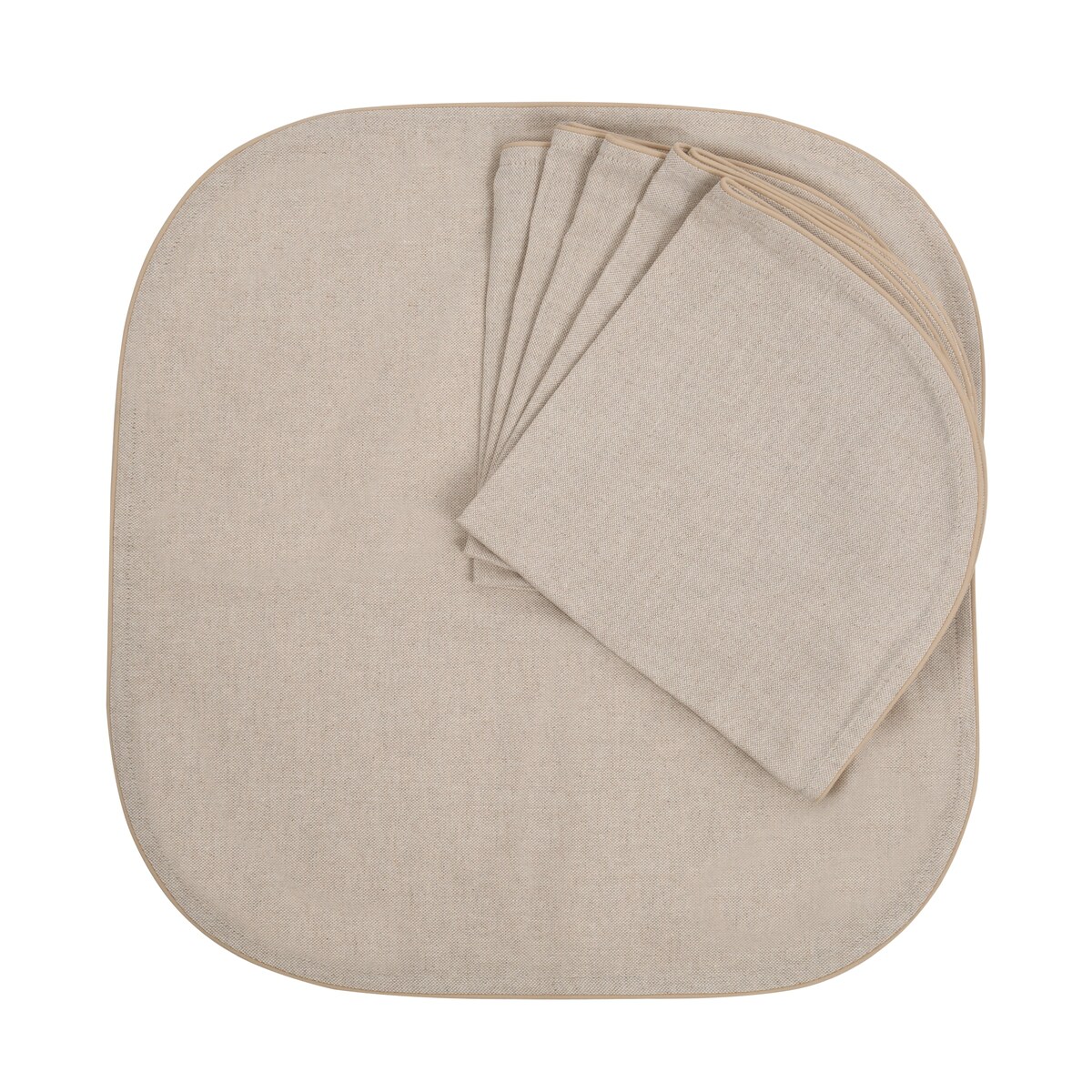 Serwetki bawełniane Mirha - 6 sztuk