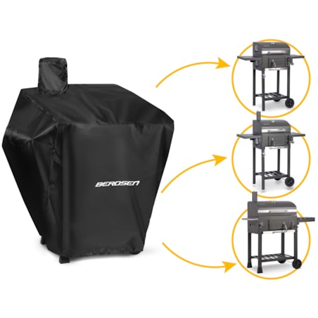 Pokrowiec na grill Berdsen osłona grilla 125x110x50cm wodoodporny UV