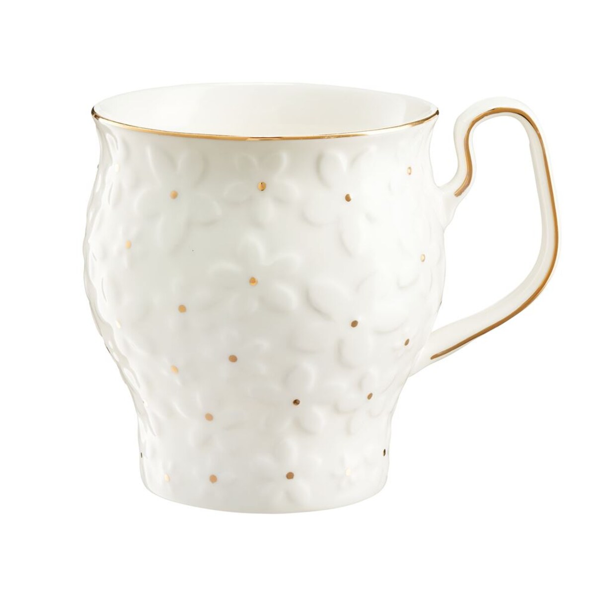 VILLA ITALIA Zestaw kubków porcelanowych 420 ml 6 sztuk FIORELLA