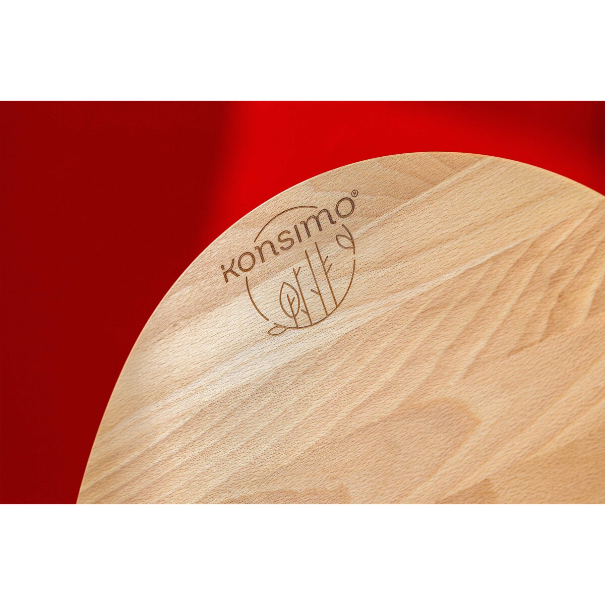 Konsimo LESTE Deska do pizzy (2szt.), drewno bukowe