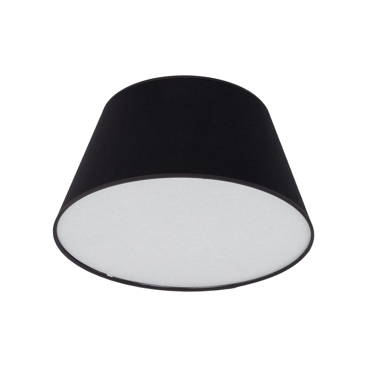 Lampa sufitowa TK Lighting FORMO BLACK 380 11206 czarno-biała 38 cm 2xE27 nowoczesna do salonu i sypialni