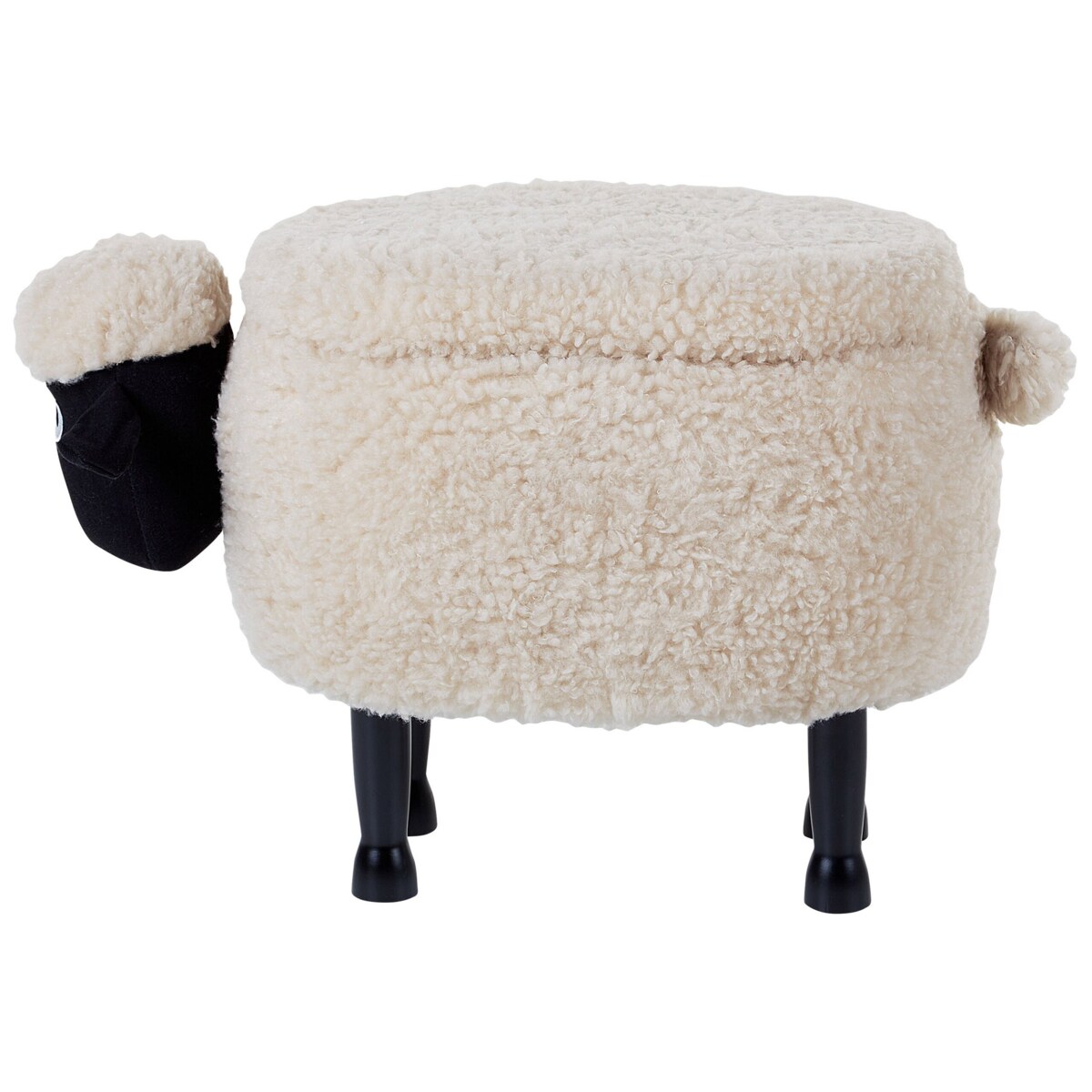 Pufa zwierzak ze schowkiem beżowa SHEEP