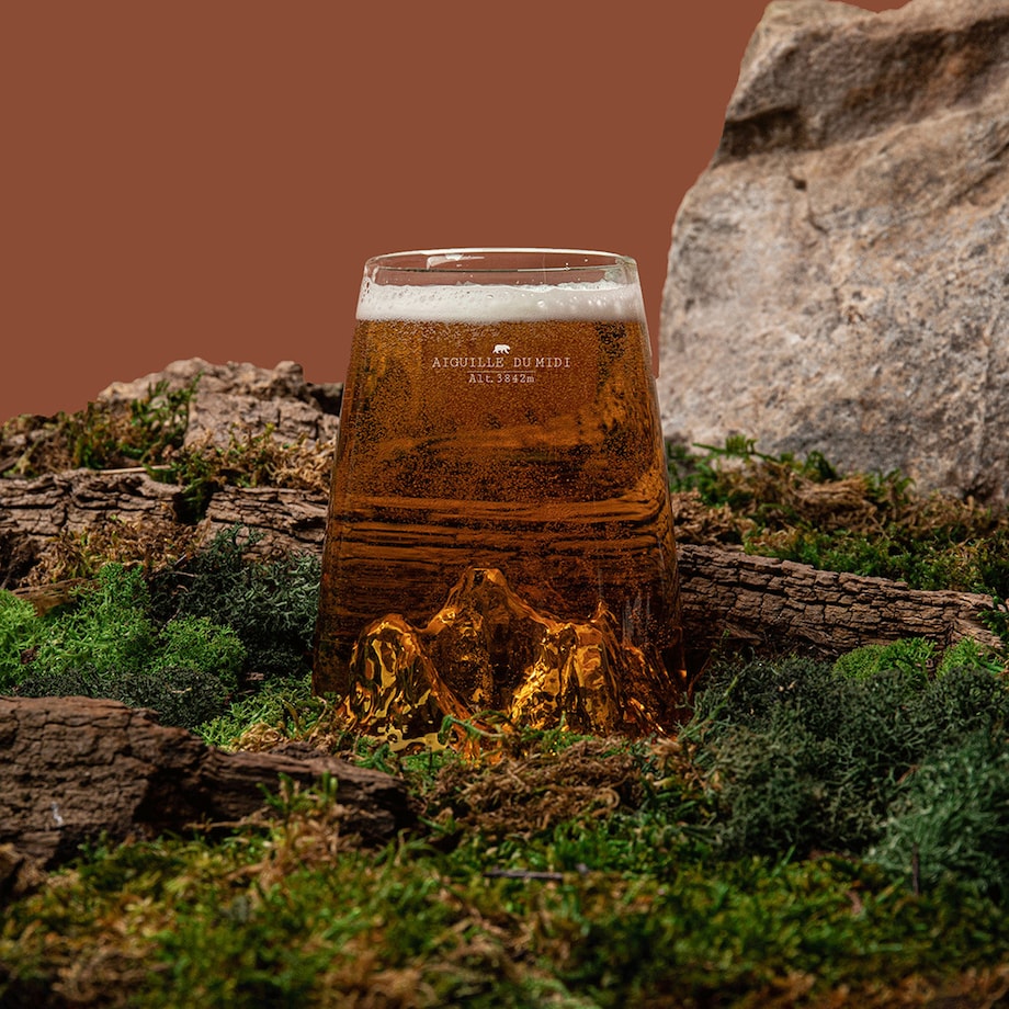 Szklanka Long Drink - Topographic - Aiguille du Midi