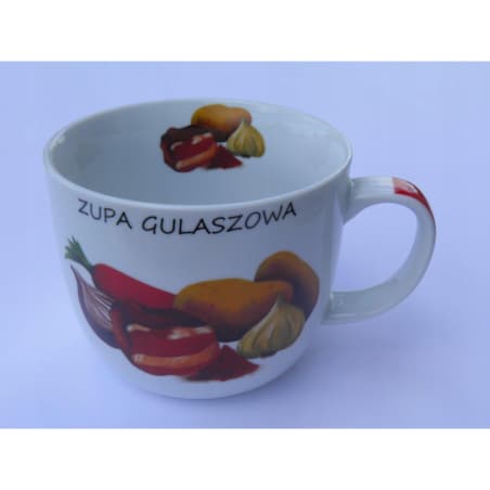 KUBEK miska na zupę DO ZUPY 730 ml GULASZOWA