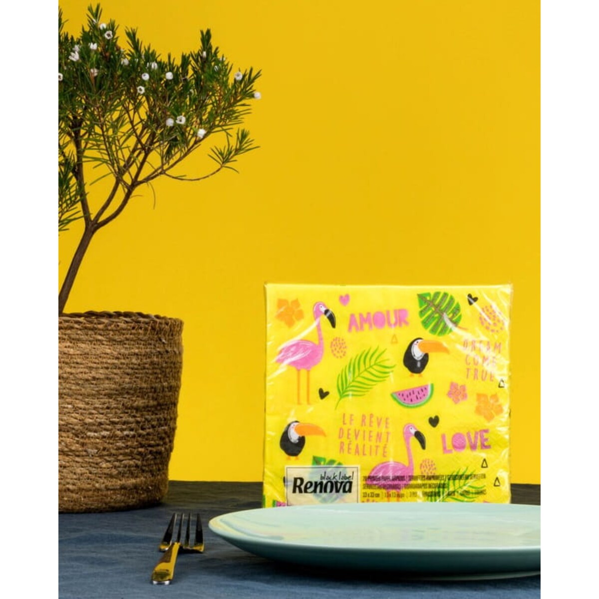 Serwetki stołowe Renova Love Summer 20 szt