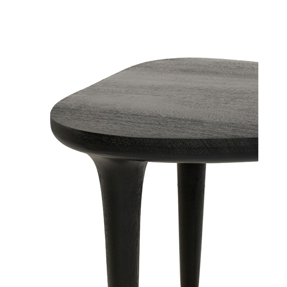 MaMaison stolik LAMINAR czarny / drewno