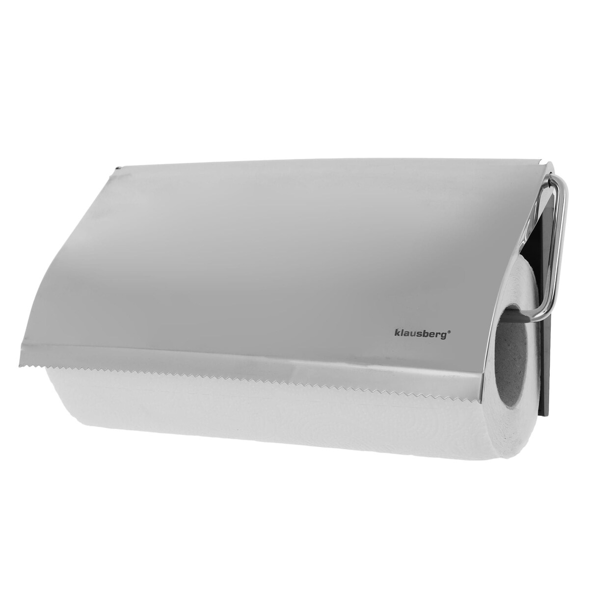 Uchwyt na ręcznik papierowy KLAUSBERG srebrny błyszczący