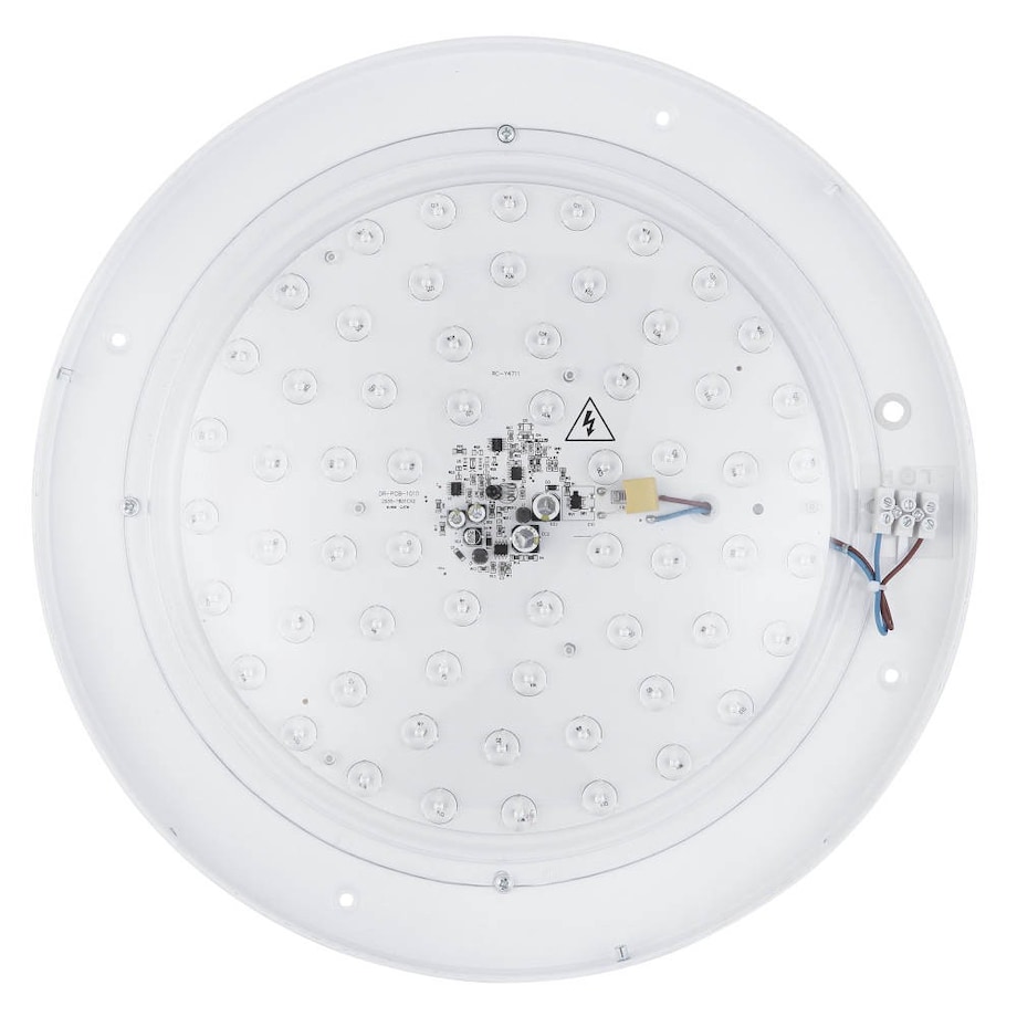 Nowoczesna LAMPA sufitowa MANNI 41759-24 Globo okrągły plafon LED 24W 2700K - 6500K z pilotem czarny