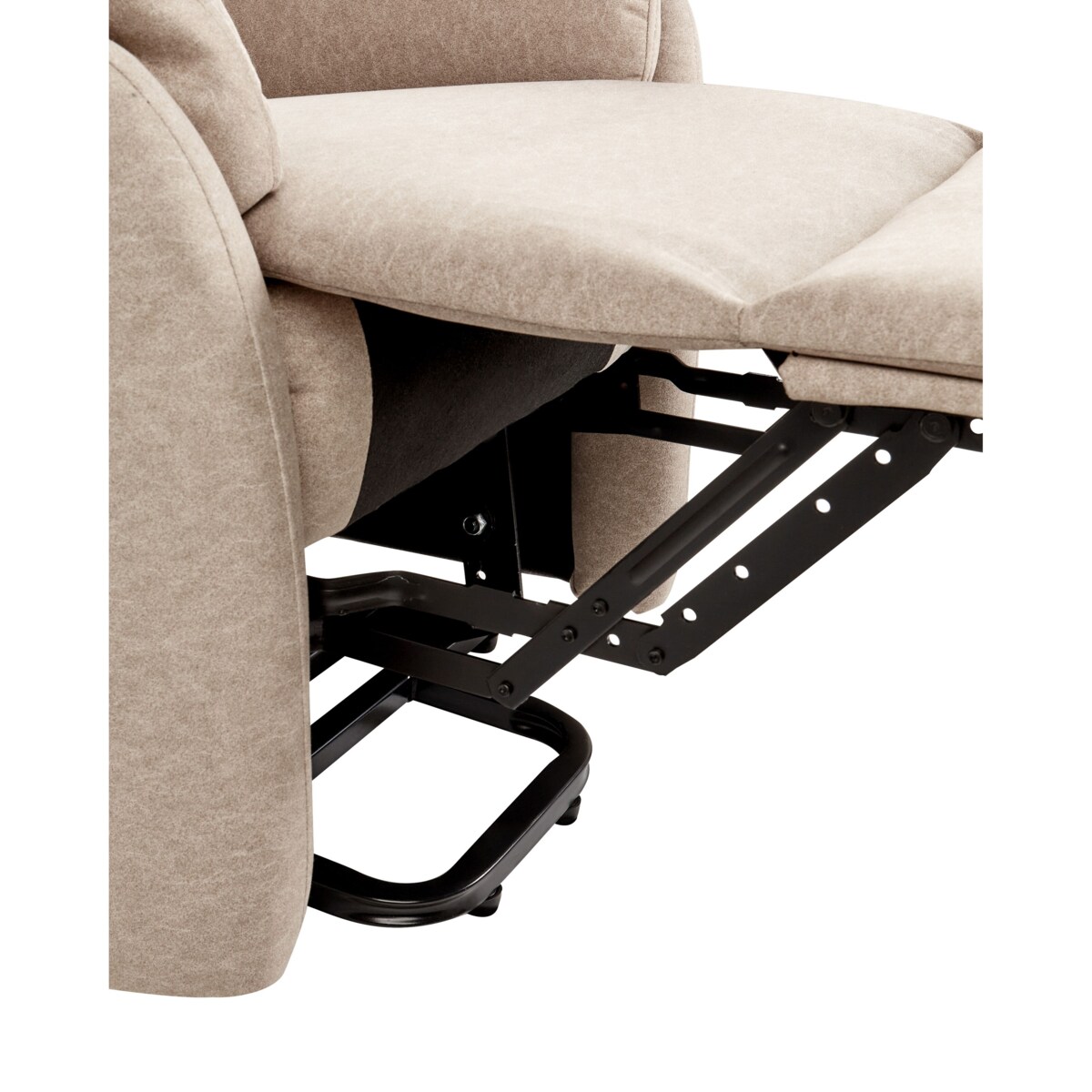 Elektryczny fotel rozkładany ELEGY Beżowoszary