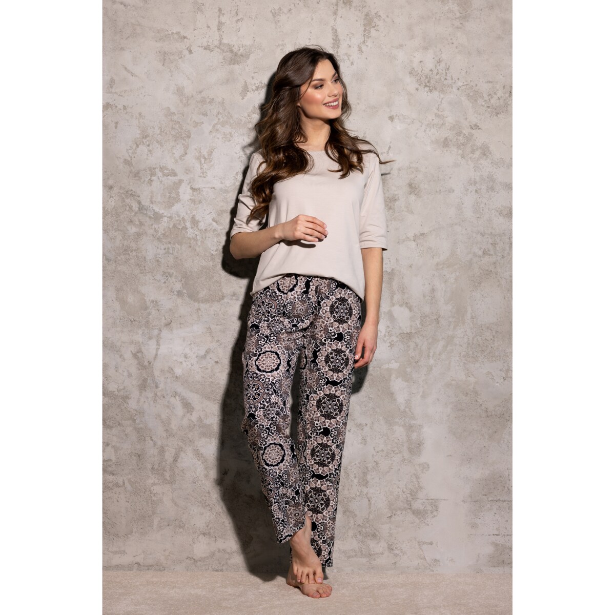 Piżama La Boheme Beige, S