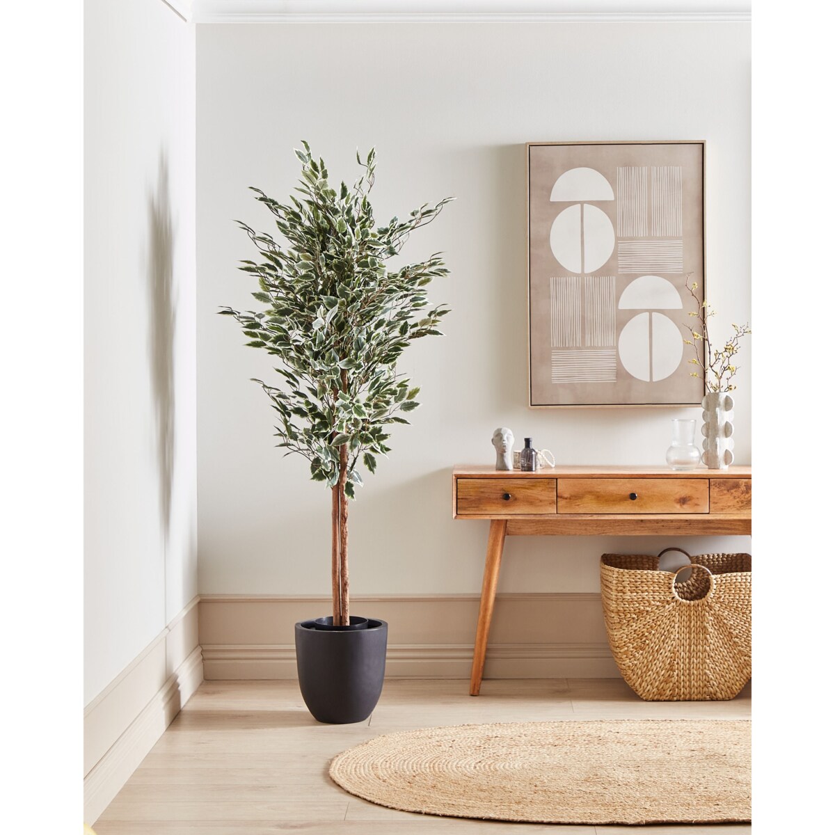 Sztuczna roślina FICUS 167 cm Zielony