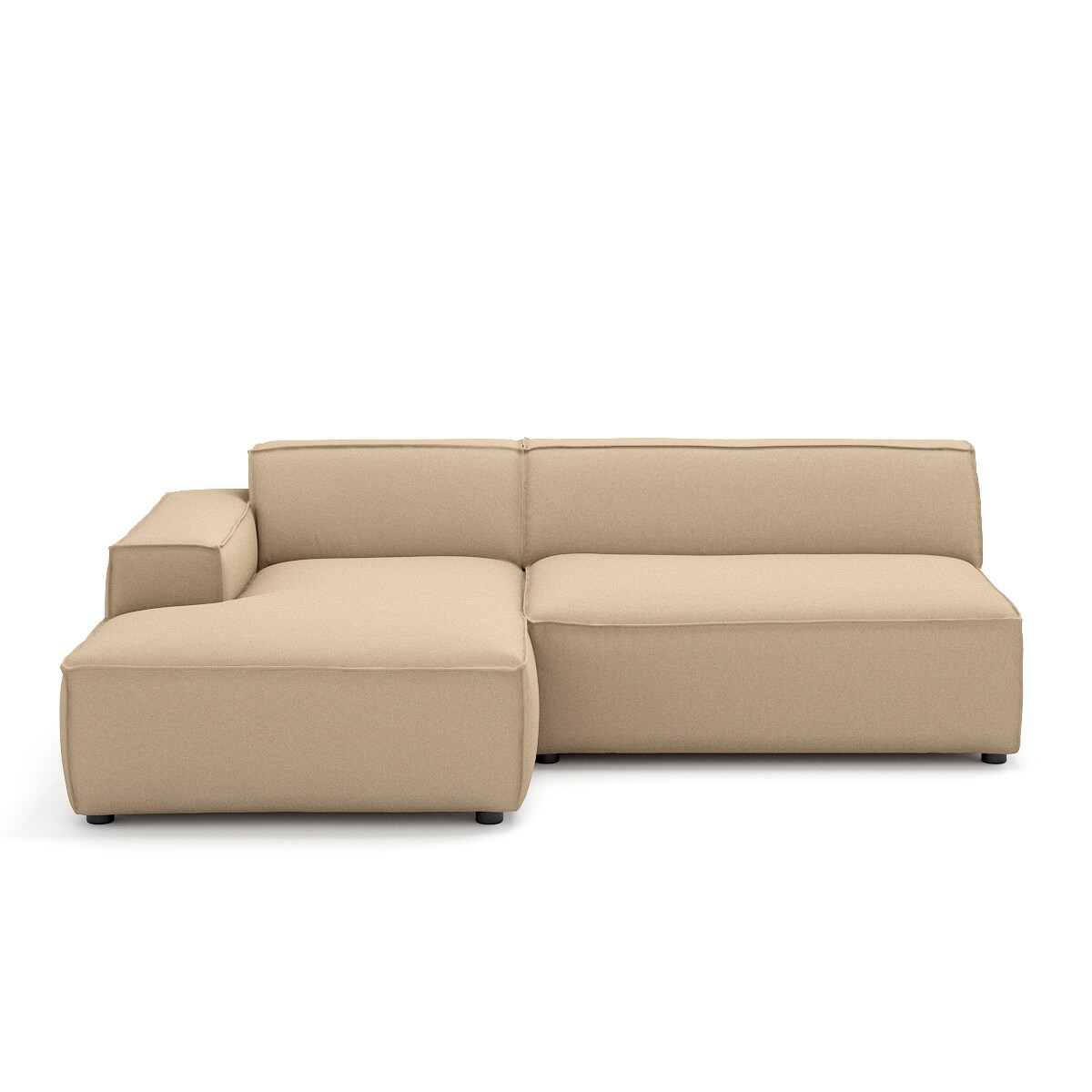 Narożnik 4 osobowy lewy Modularis - Jasny Beż