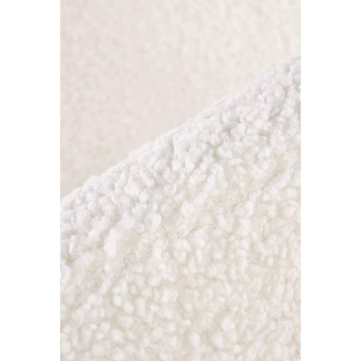 FOTEL WYPOCZYNKOWY Eder kremowy TAPICERKA bouclé BUKOWE NOGI