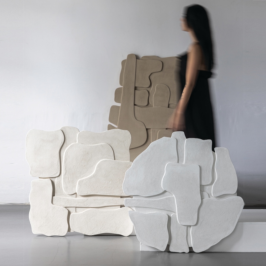 Relief Płaskorzeźba ścienna Organica II Ladnini